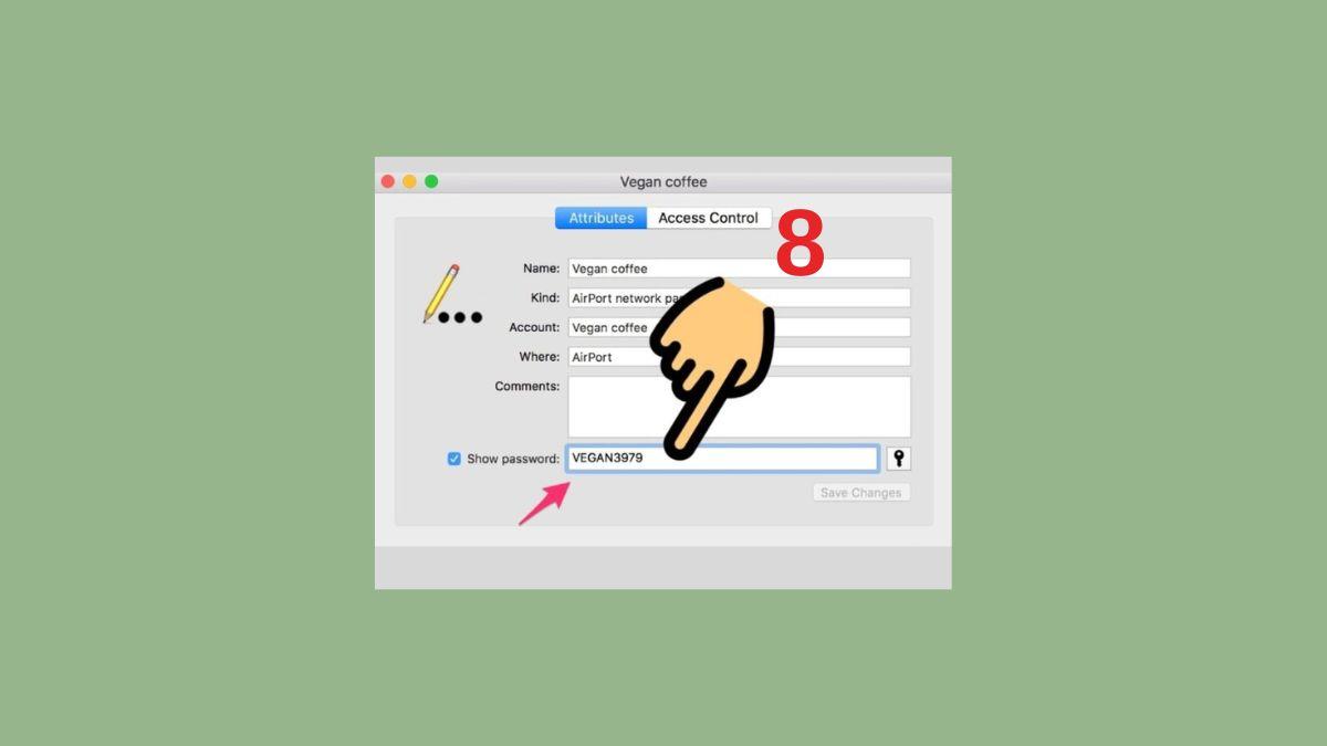 Cách xem mật khẩu Wifi trên iPhone bằng iCloud keychain - bước 5