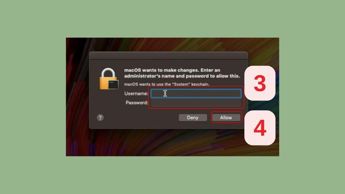 Cách xem mật khẩu Wifi trên máy tính MAC - bước 3