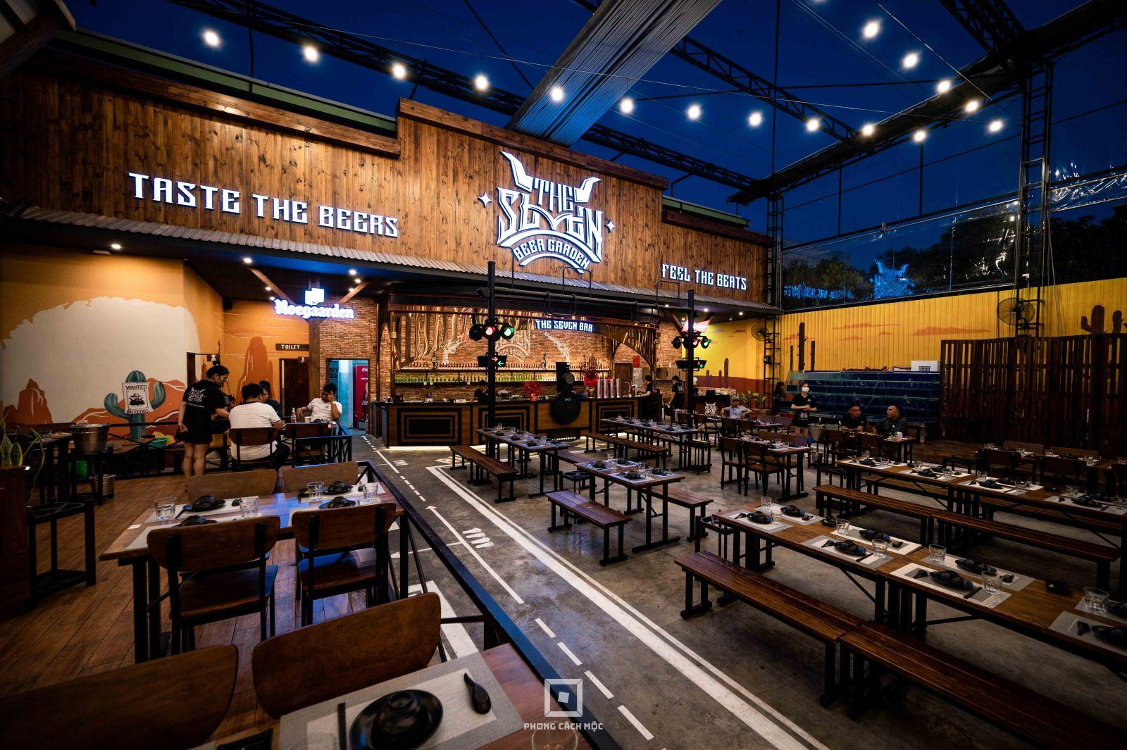 Hình thực tế nhà hàng The seven beer garden