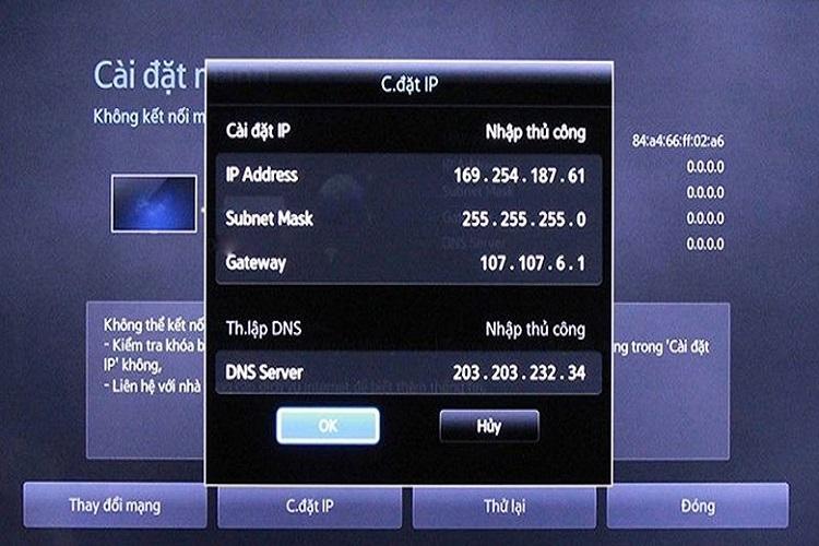 Sửa nhanh tivi không kết nối được wifi nhanh chóng tại nhà 4