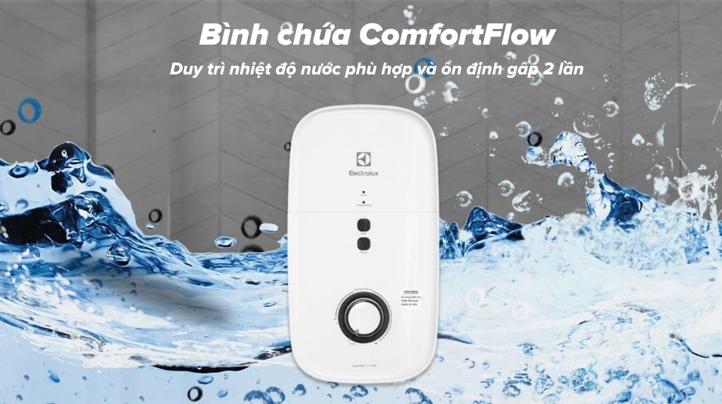 cách sử dụng máy nước nóng Electrolux comfort flow