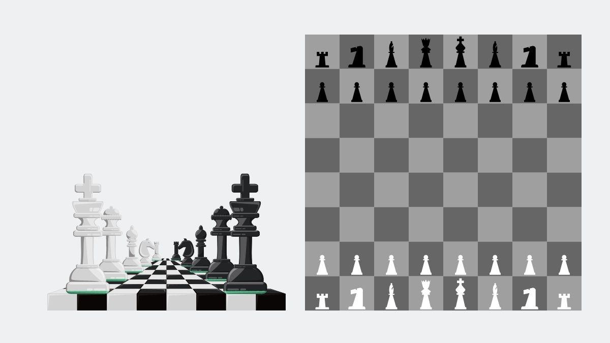 cách xếp quân cờ vua