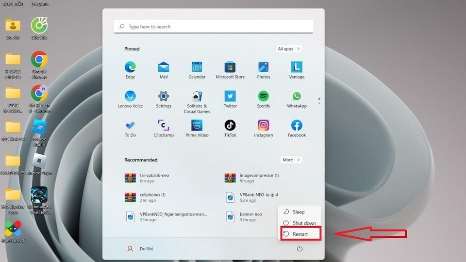 Cách reset máy tính bằng tính năng recovery trong BIOS