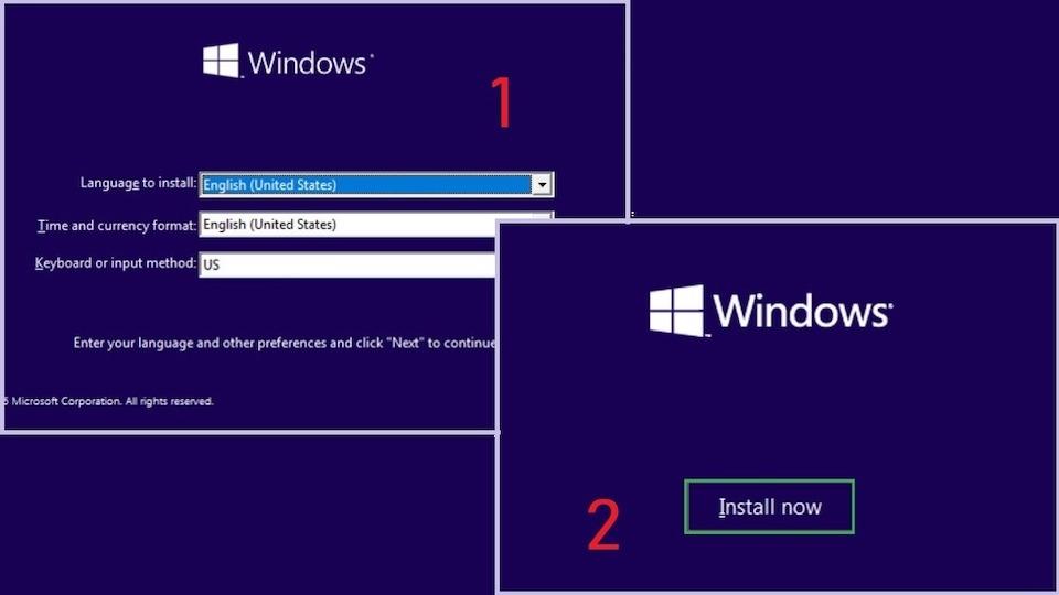 Trong BIOS hoặc Boot Menu