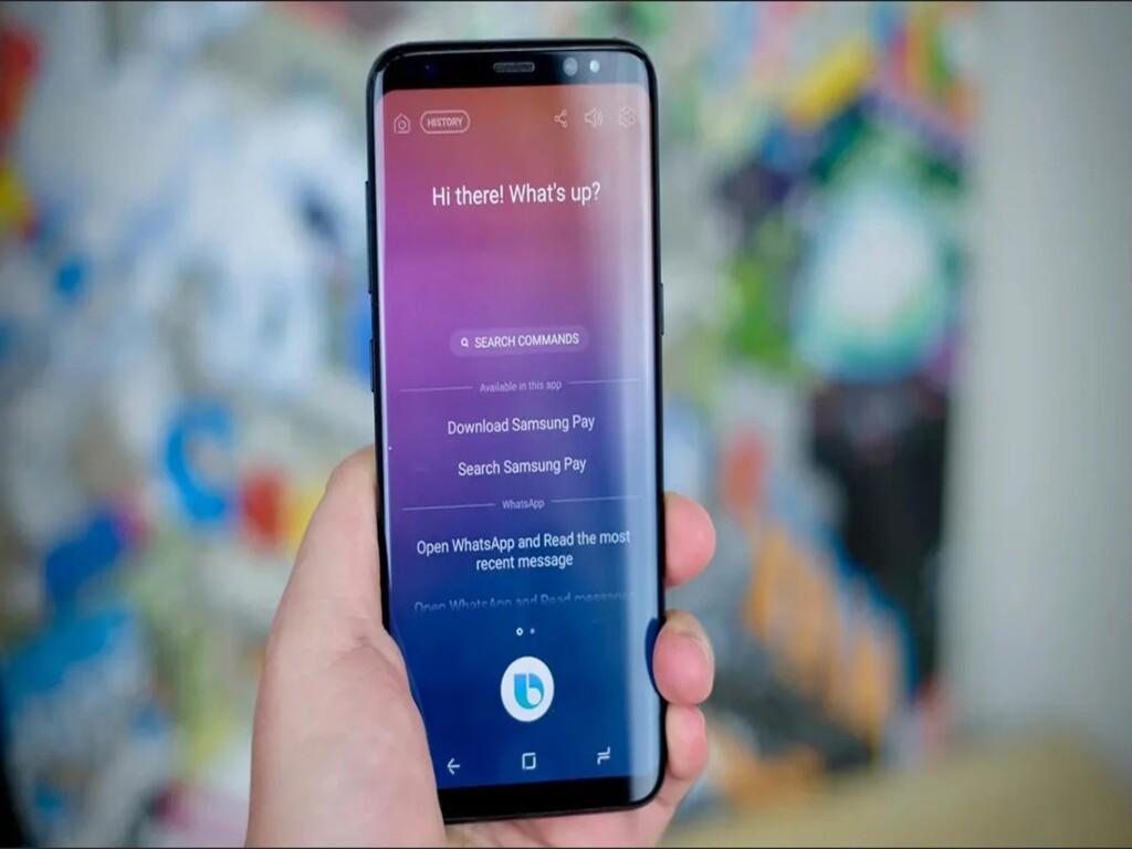 Chụp màn hình điện thoại Samsung bằng Bixby Voice