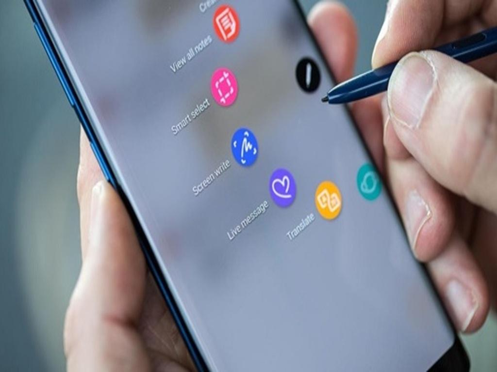 Chụp màn hình điện thoại Samsung bằng bút S Pen