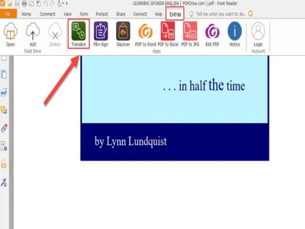 Cách dịch file PDF từ tiếng Anh sang Tiếng Việt bằng Foxit Reader