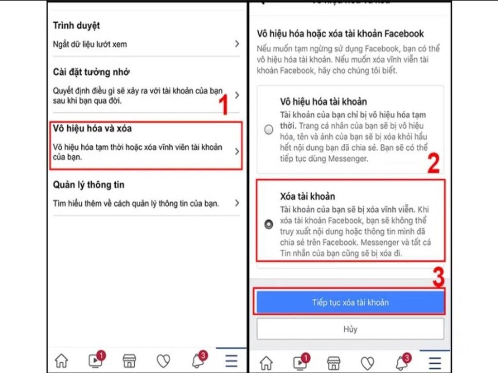 Cách khóa Facebook vĩnh viễn
