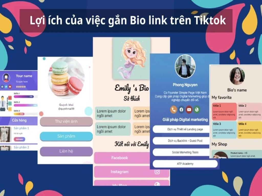 Lợi ích khi gắn link bio trên TikTok