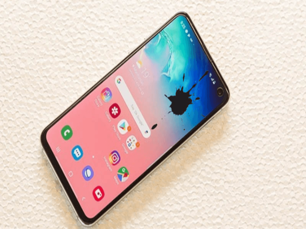 Màn hình điện thoại bị chảy mực là gì?