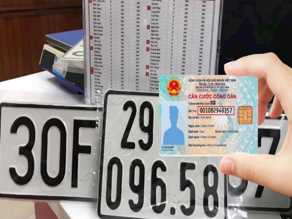 Biển số định danh là gì?