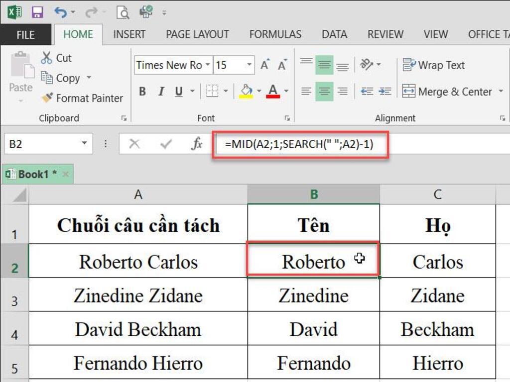 Hàm MID trong Excel là gì?