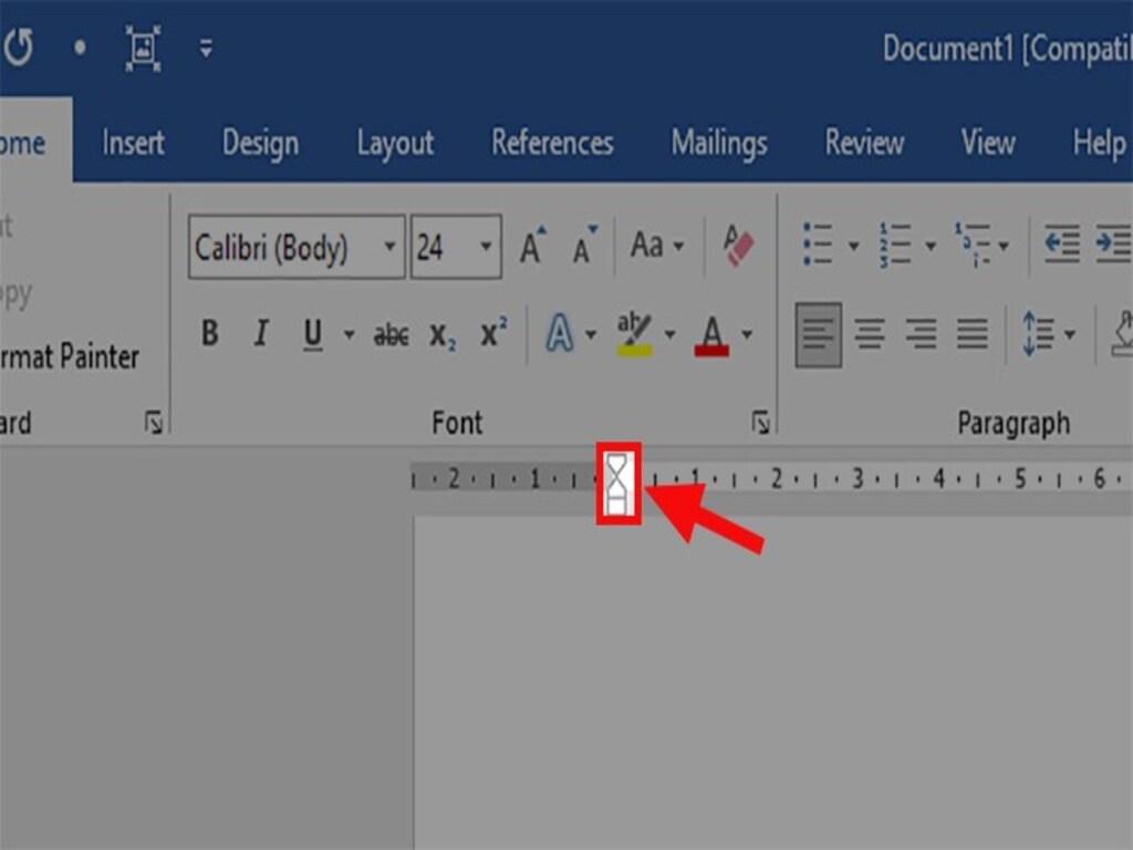 Sử dụng bảng điều khiển lề