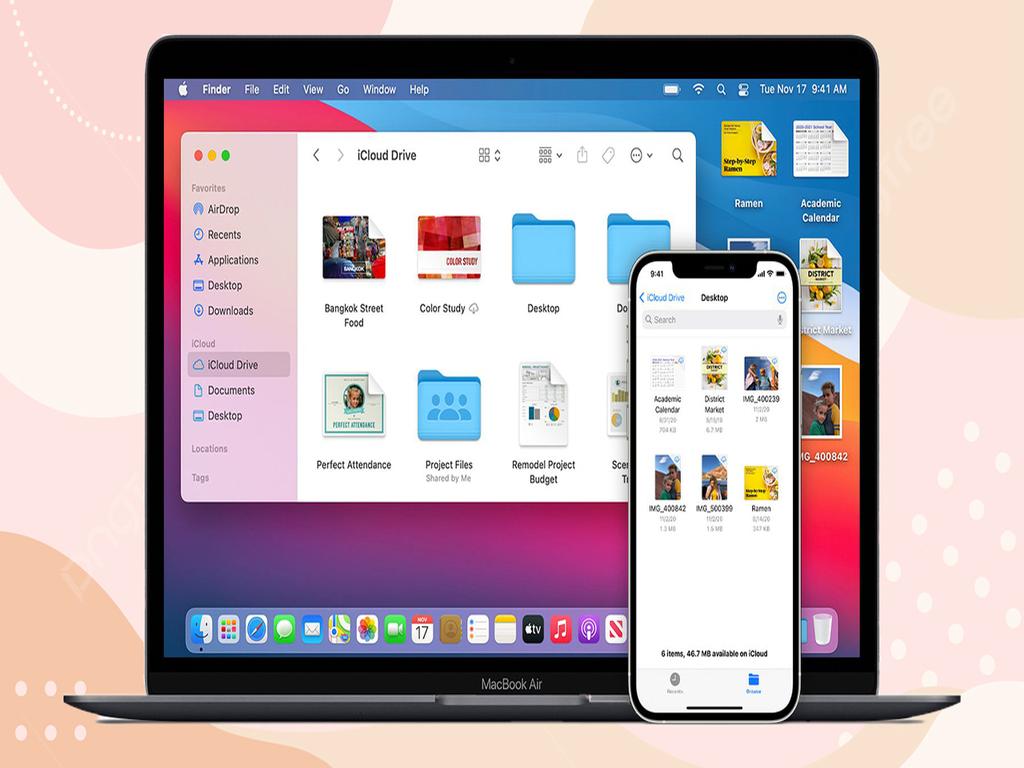 Cách kết nối iPhone với laptop Macbook
