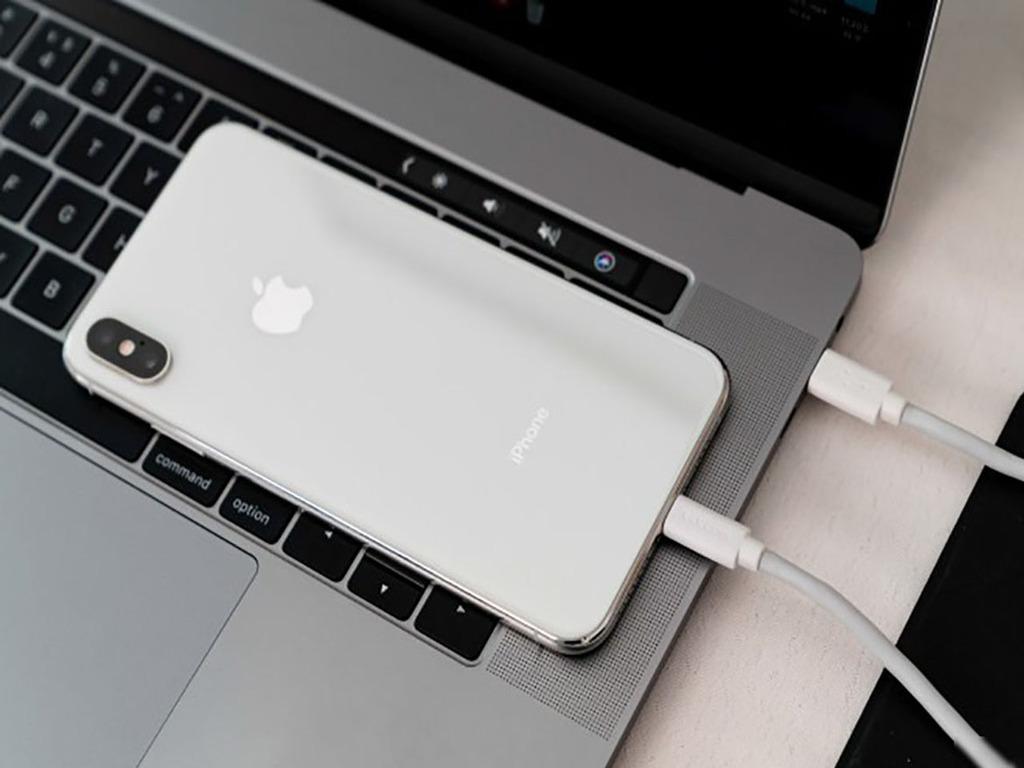 Cách kết nối iPhone với máy tính thông qua dây cáp USB