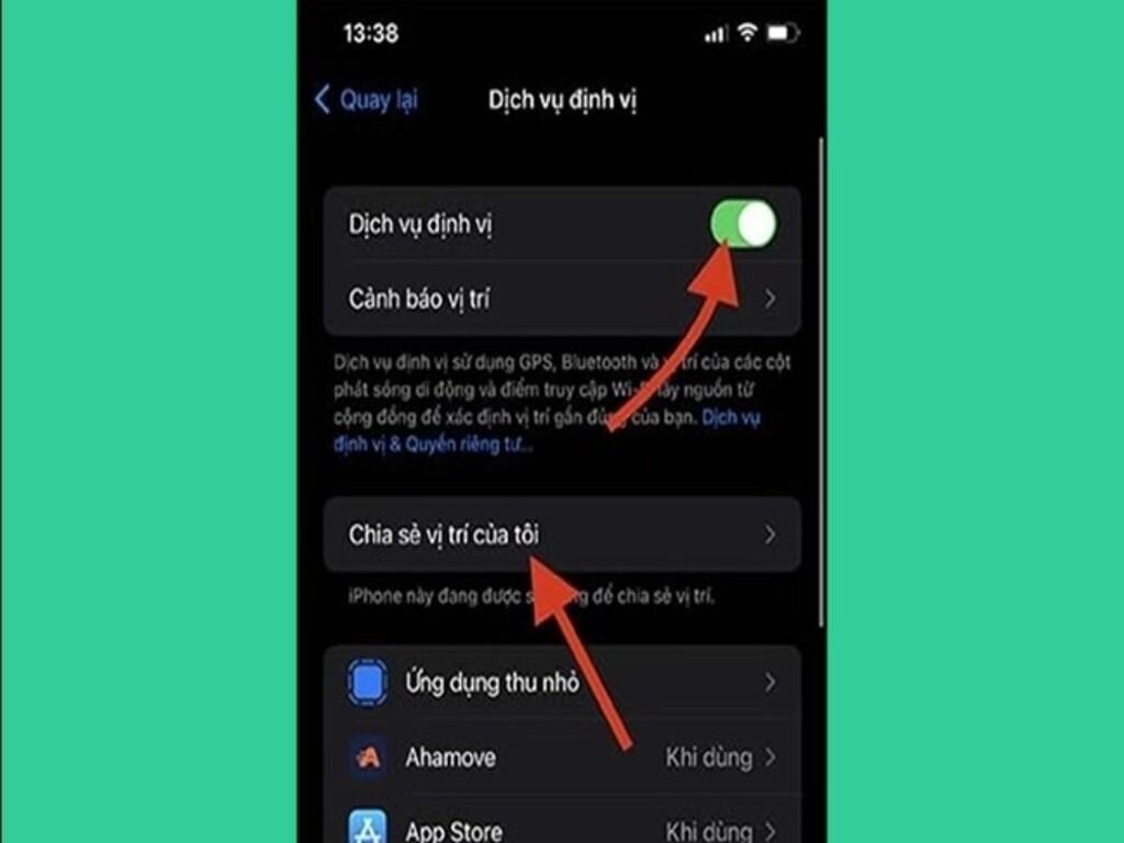 Cách tắt định vị trên iPhone hoàn toàn