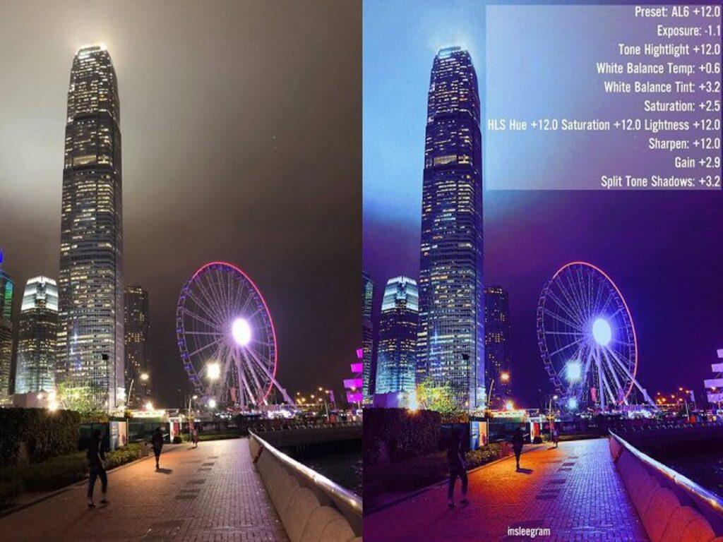 Công thức chỉnh ảnh tone tươi sáng, rực rỡ kiểu Instagram