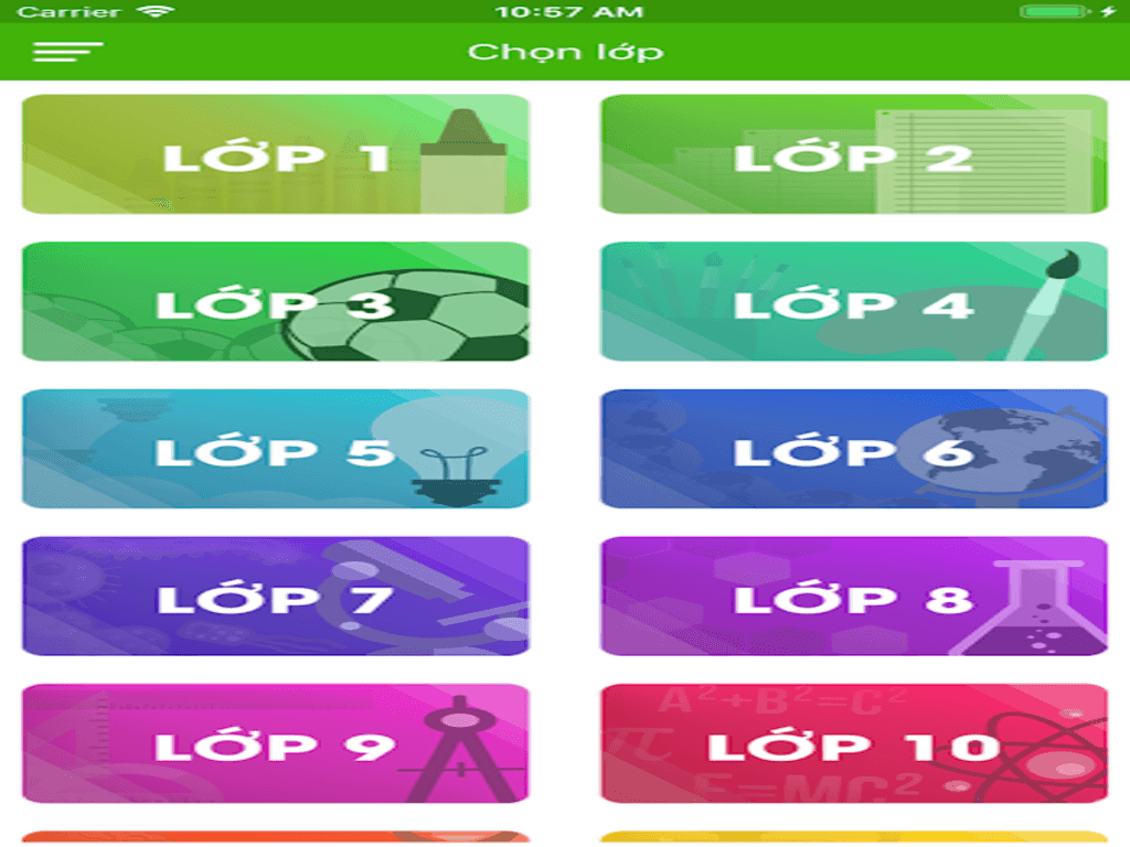 Hệ thống bài giảng và nội dung học bám sát chương trình