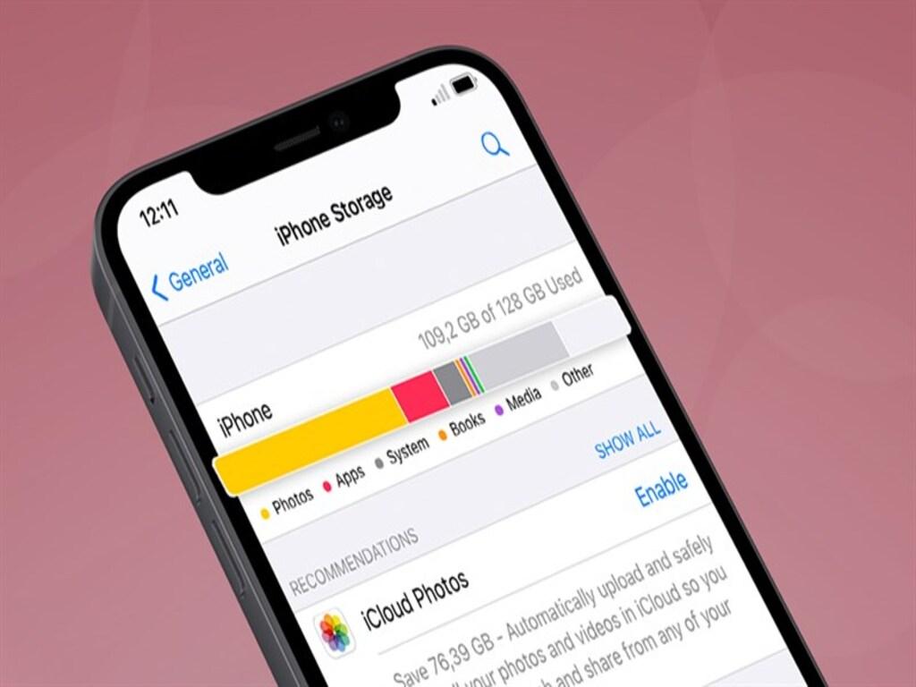 Dấu hiệu cho thấy iPhone đang đầy bộ nhớ