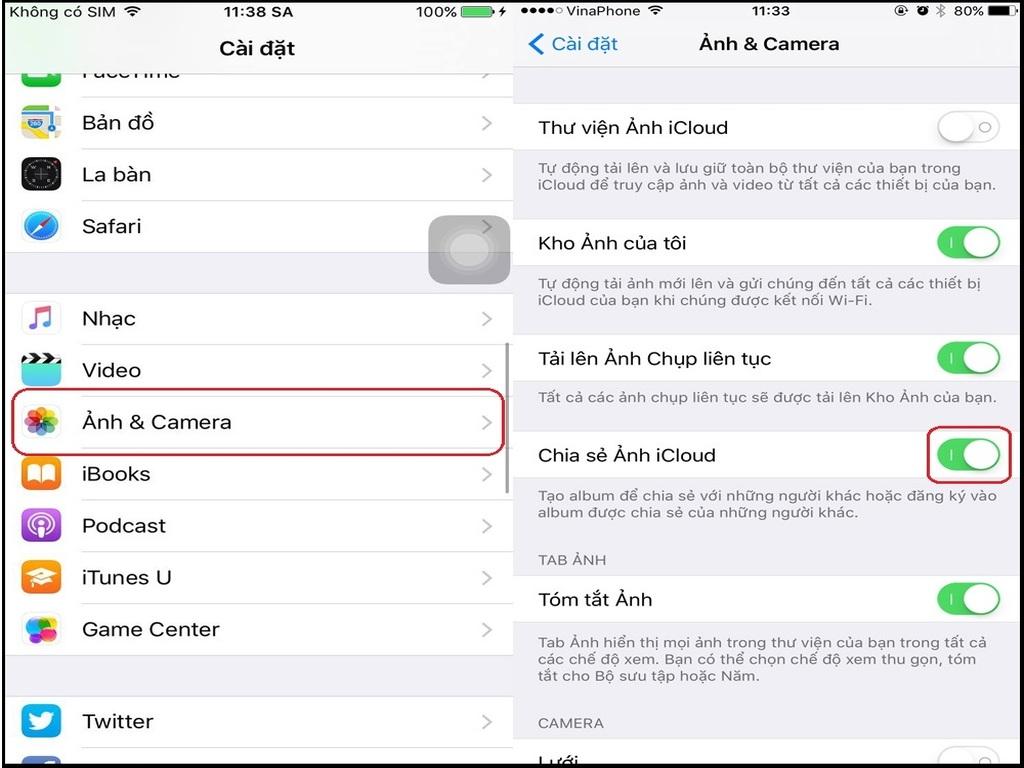 Dọn dẹp ảnh và video chiếm nhiều dung lượng