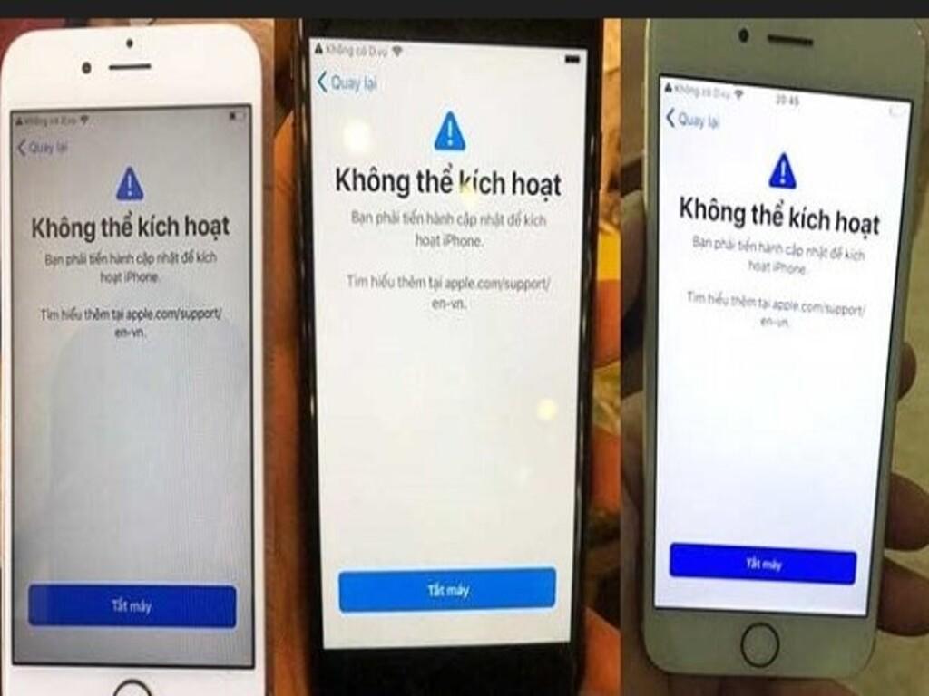 Nguyên nhân iPhone lock không kích hoạt được khi không có SIM