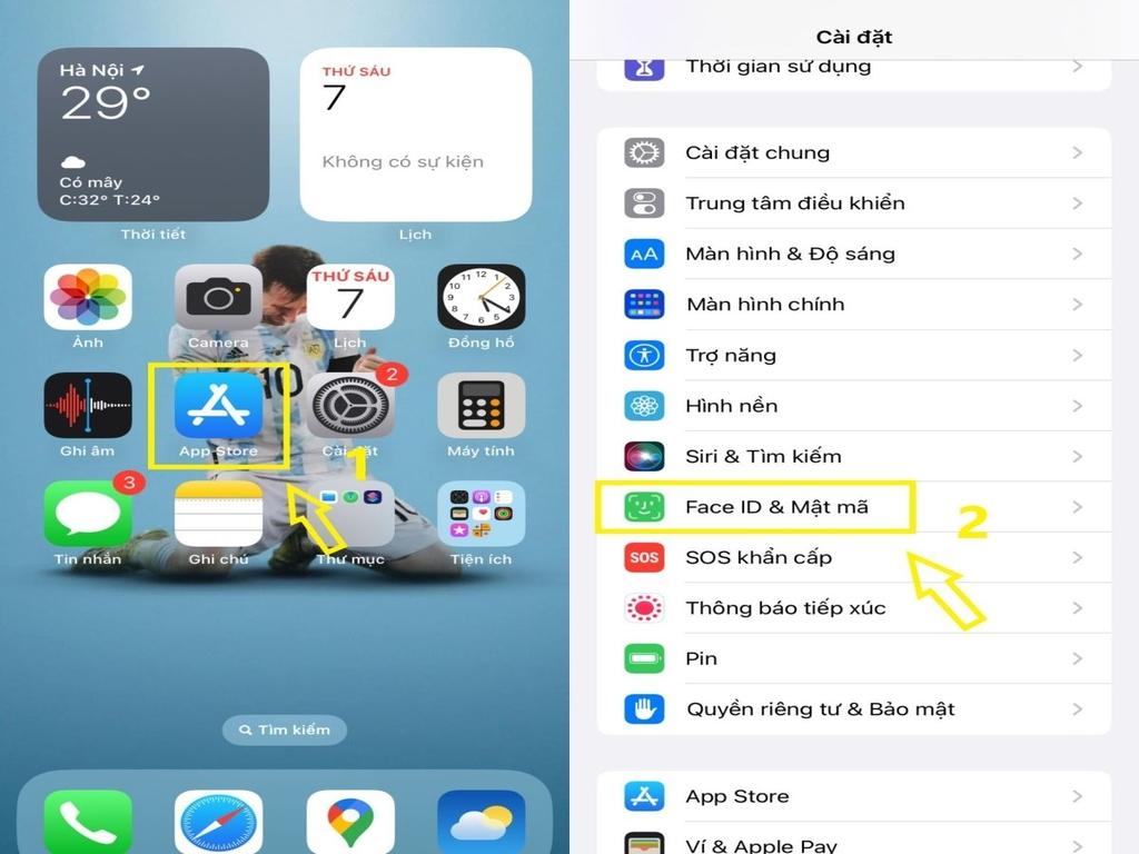 Cách đổi mật khẩu iPhone đơn giản