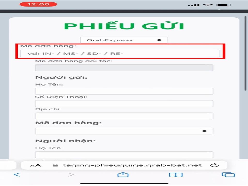 Lợi ích khi sử dụng phiếu gửi điện tử Grab