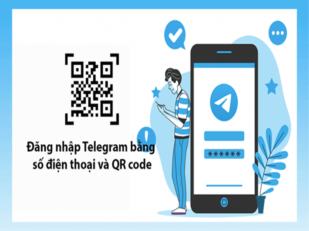 Đăng nhập Telegram Web bằng mã QR