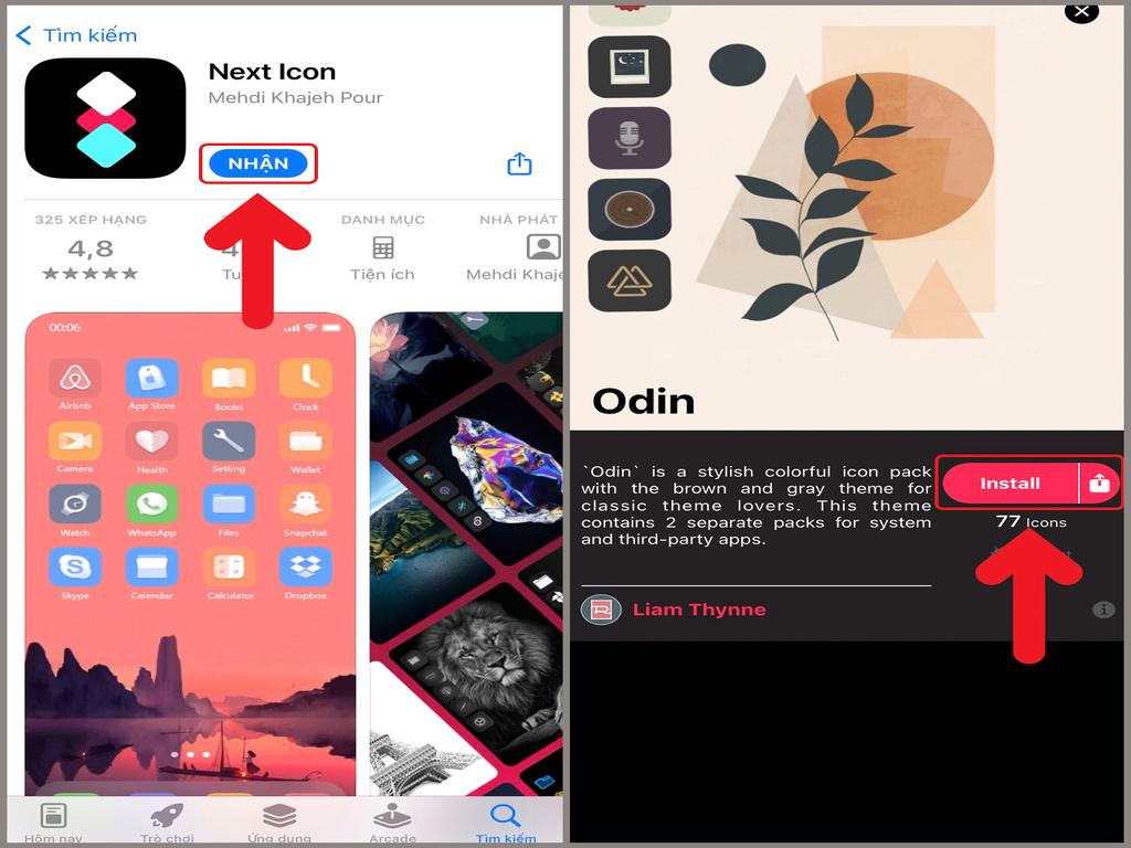 Điều kiện để thay đổi icon và tên app trên iPhone