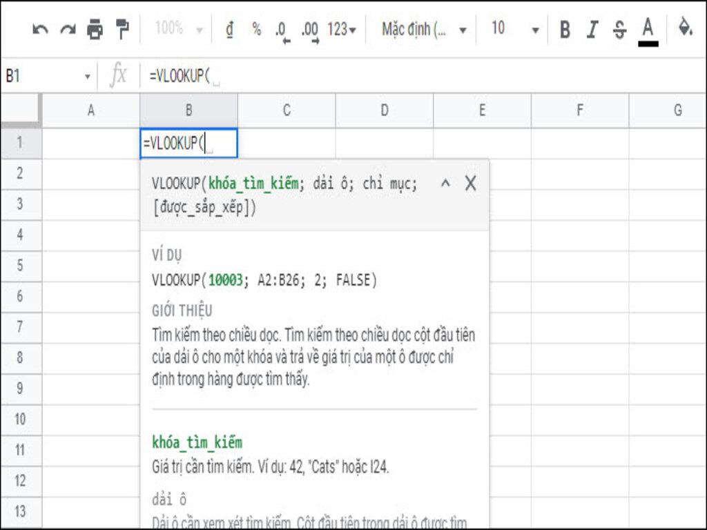 Mẹo sử dụng Google Sheet hiệu quả cho người mới