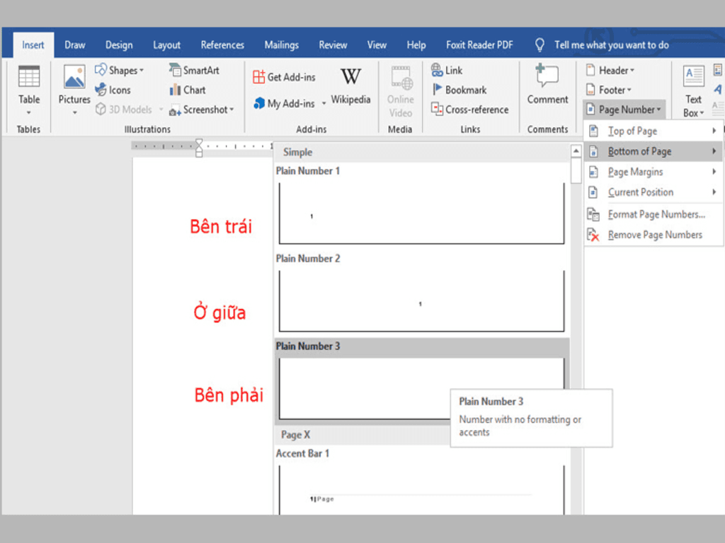 Cách bỏ đánh số trang trang đầu