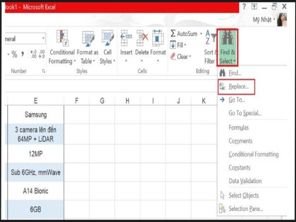 Cách xuống dòng trong Excel trên Windows