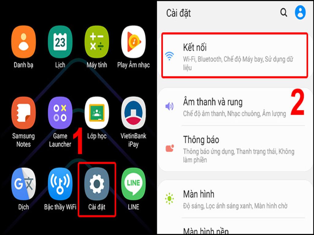Hướng dẫn cách phát WiFi từ điện thoại Samsung