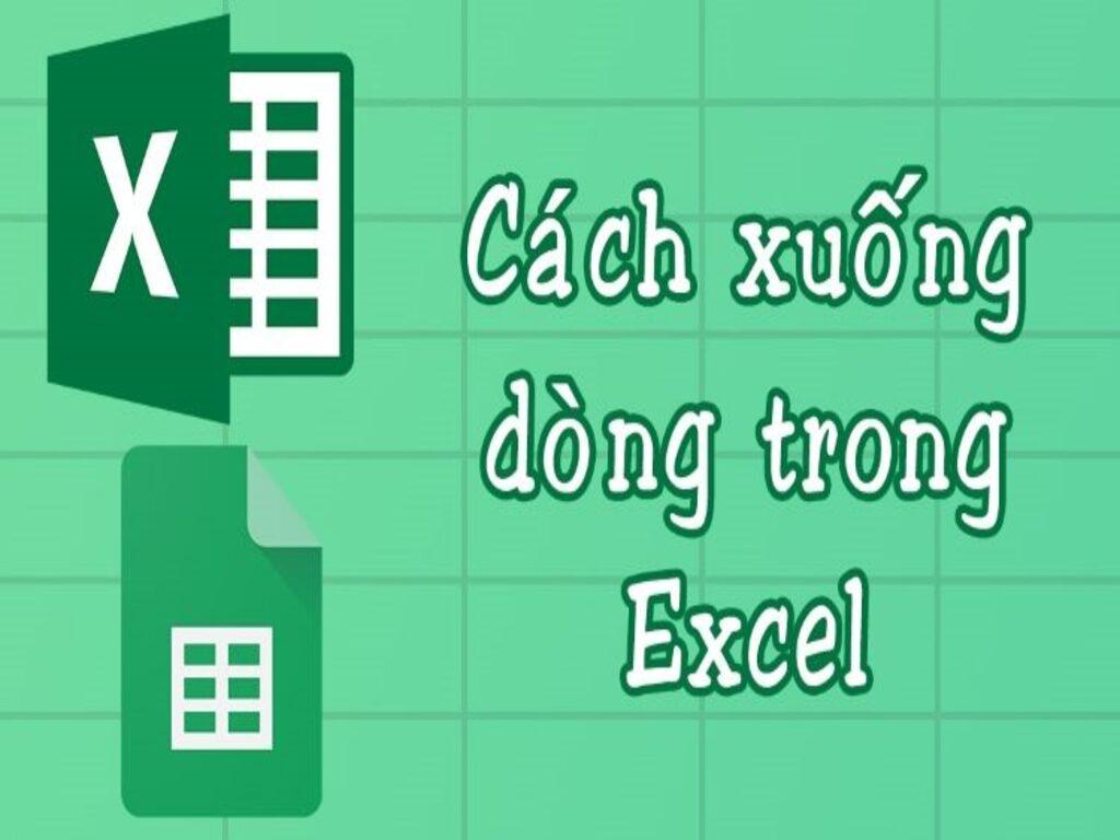 Phân biệt “xuống dòng” và “xuống ô” trong Excel