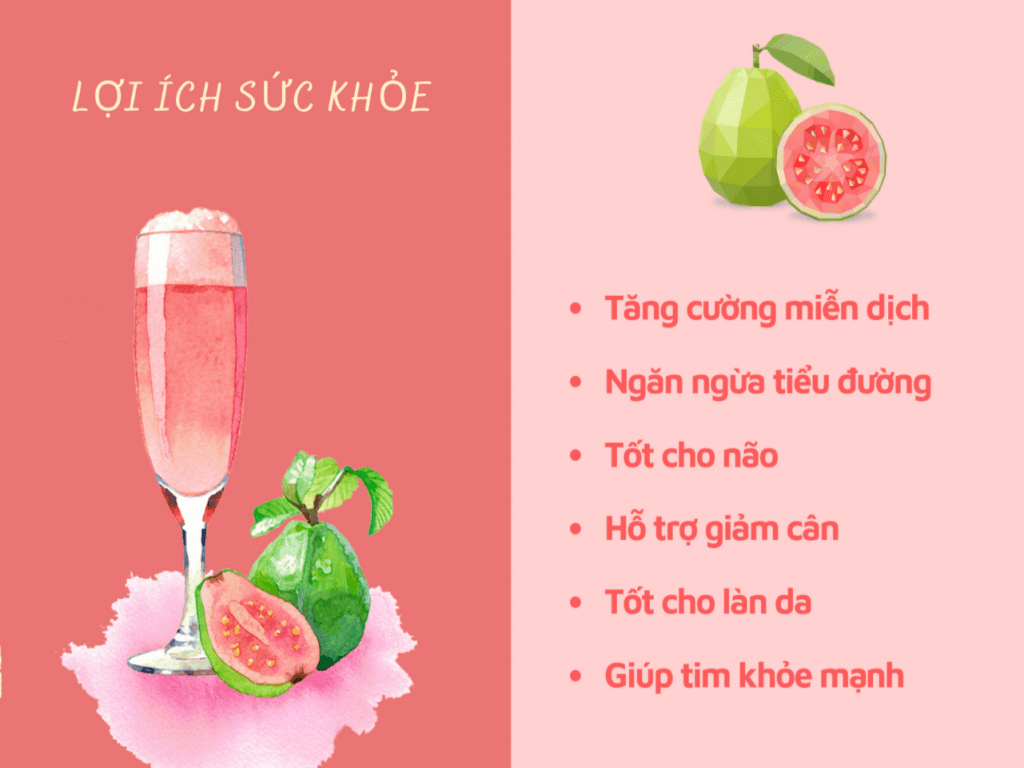 Các công dụng nổi bật của ổi đối với sức khỏe