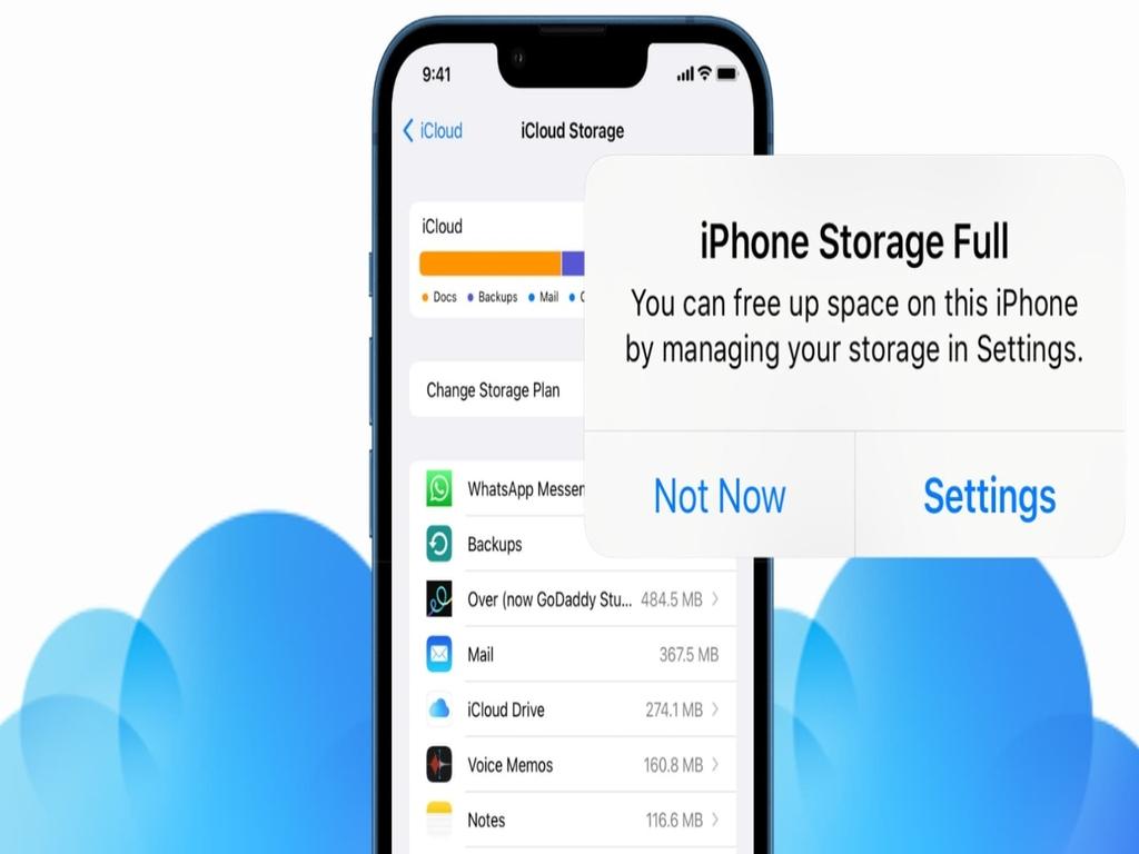 Dấu hiệu nhận biết dung lượng iCloud đã đầy