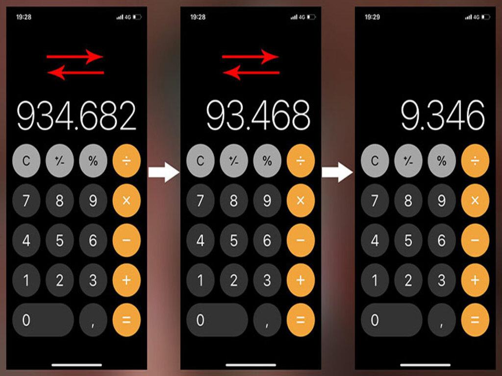 Cách xem thao tác gần nhất trên ứng dụng máy tính iPhone