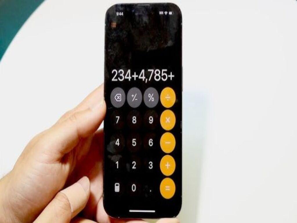 Lưu ý khi sử dụng máy tính iPhone để không bị mất dữ liệu tính toán