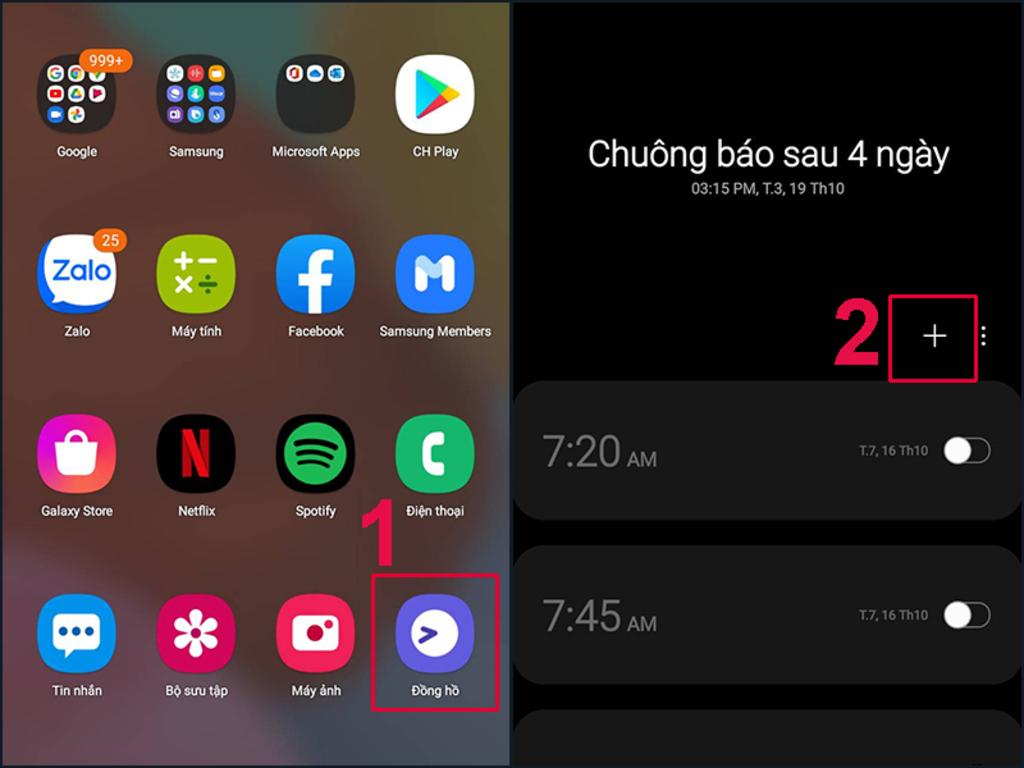 Cách hẹn giờ báo thức lặp lại hằng ngày, cuối tuần hoặc theo lịch tùy chọn