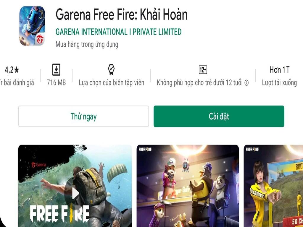 Cách tải game Free Fire về điện thoại Android