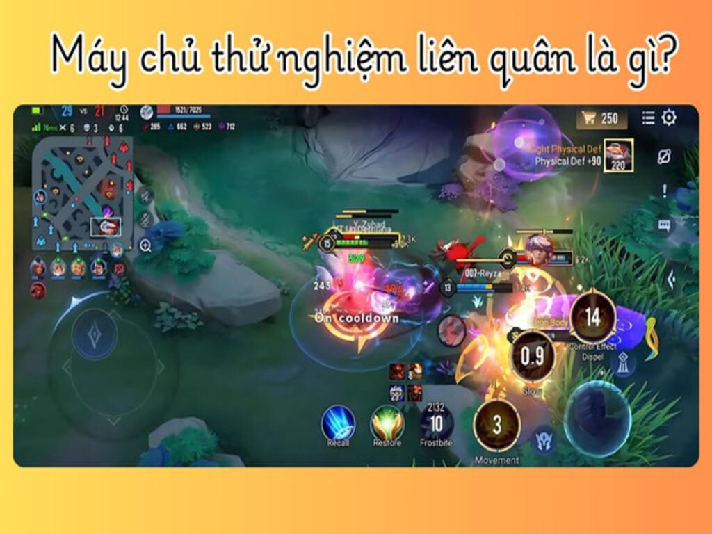 Máy chủ thử nghiệm Liên Quân là gì? Có gì khác so với máy chủ chính thức?