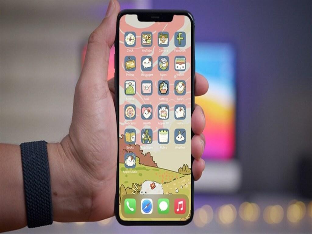 Cách đổi icon không cần cài thêm app