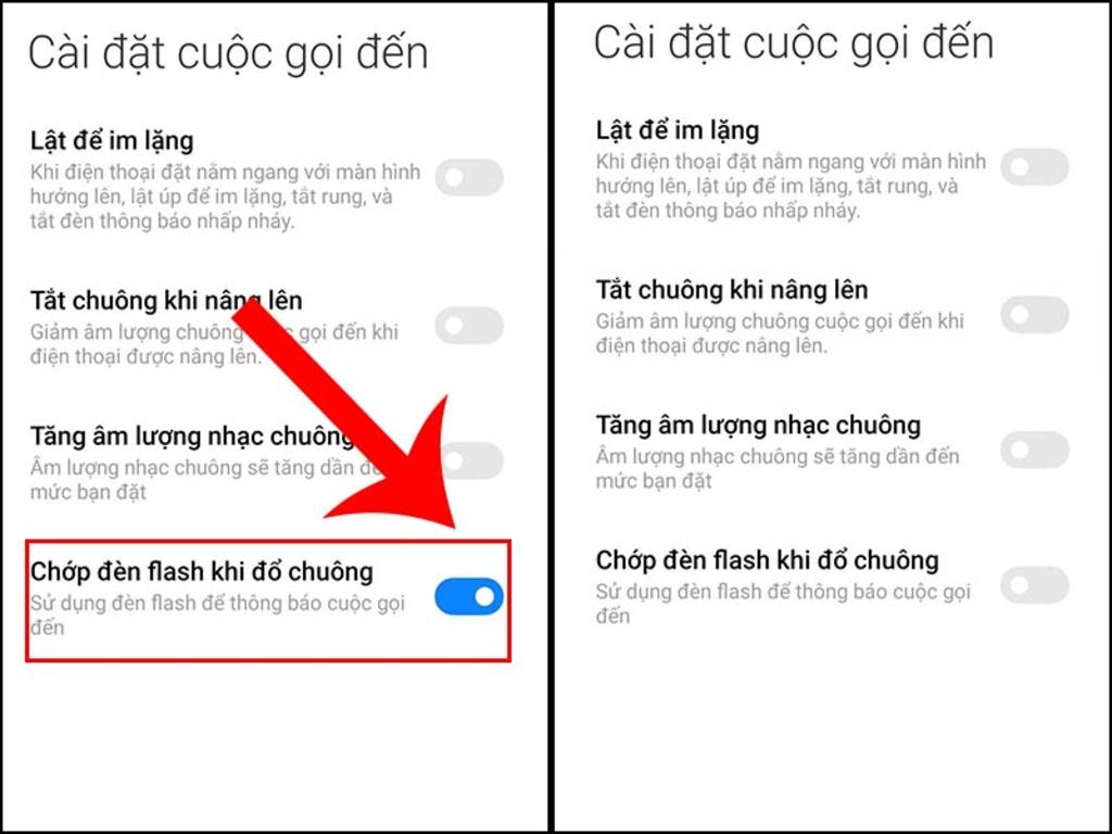 Hướng dẫn bật flash trên Android