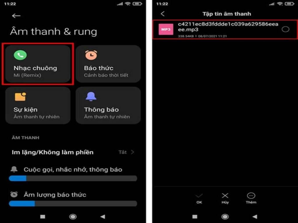 Cách cài nhạc chuông cho Android và iPhone