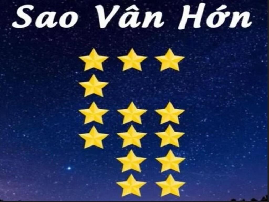 Ai sẽ gặp sao Vân Hớn chiếu mệnh?