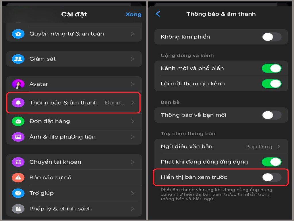 Các cách ẩn tin nhắn Messenger nhanh chóng
