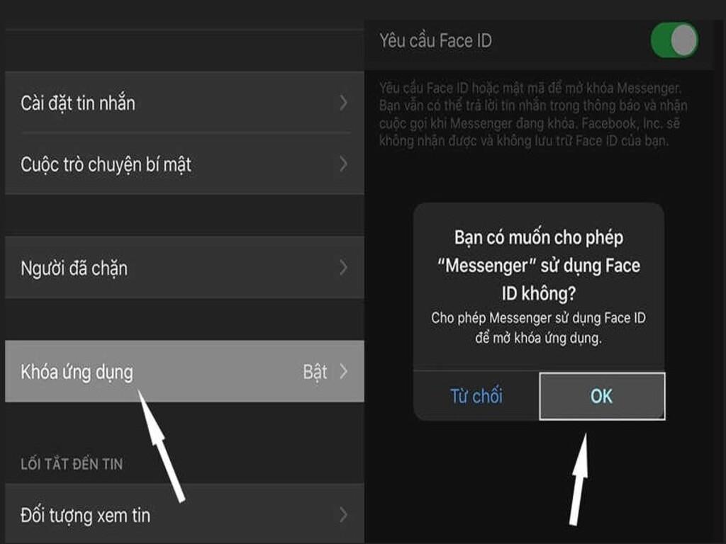 Sử dụng app hỗ trợ đặt mật khẩu Messenger