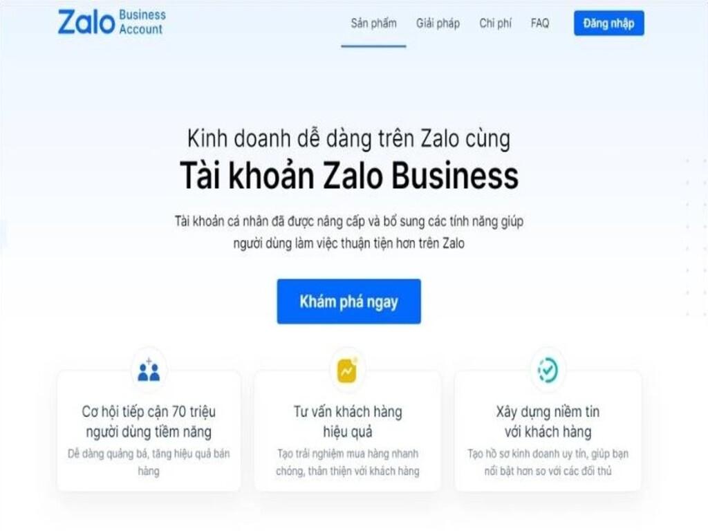 Zalo Business là gì? Lợi ích nổi bật
