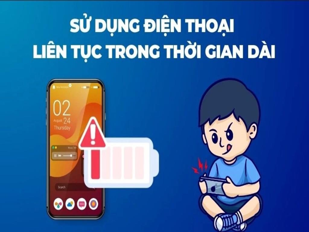 Các nguyên nhân phổ biến khiến máy hao pin
