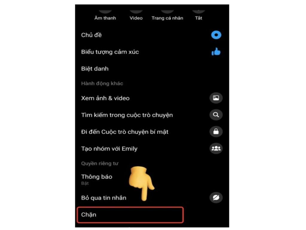 Cách chặn tin nhắn trên điện thoại và máy tính
